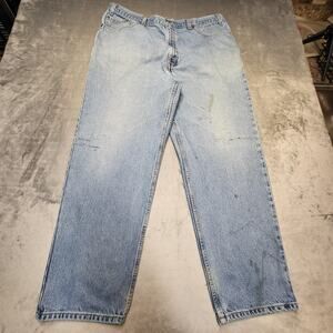 Vintage Levis Jeans Mens 40x30 Blue Relaxed Straight Leg Stonewash Denim